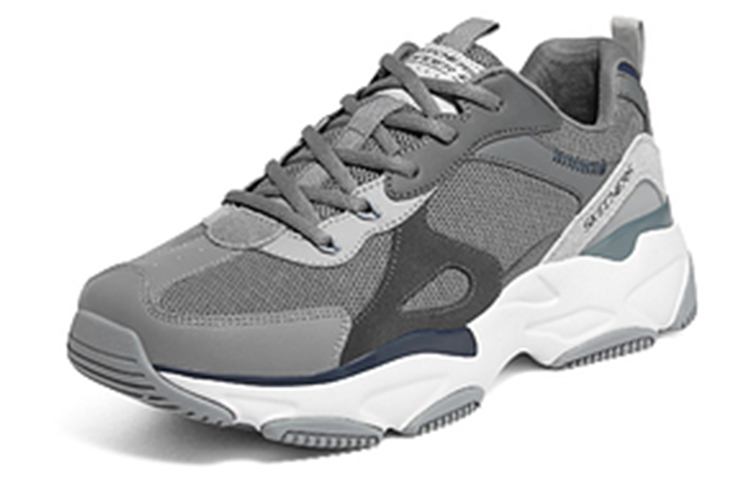 Skechers Lander S 'Gray Navy Blue' 圖 3