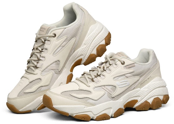 斯凯奇 D Lites 户外复古厚底鞋 白色 237121-OFWT Lookbook 斯凯奇 D Lites 户外复古厚底鞋 白色 237121-OFWT