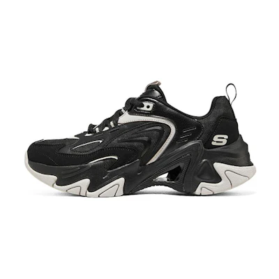 (W) Skechers Sport Stamina V3 Shoes 'Black Beige'