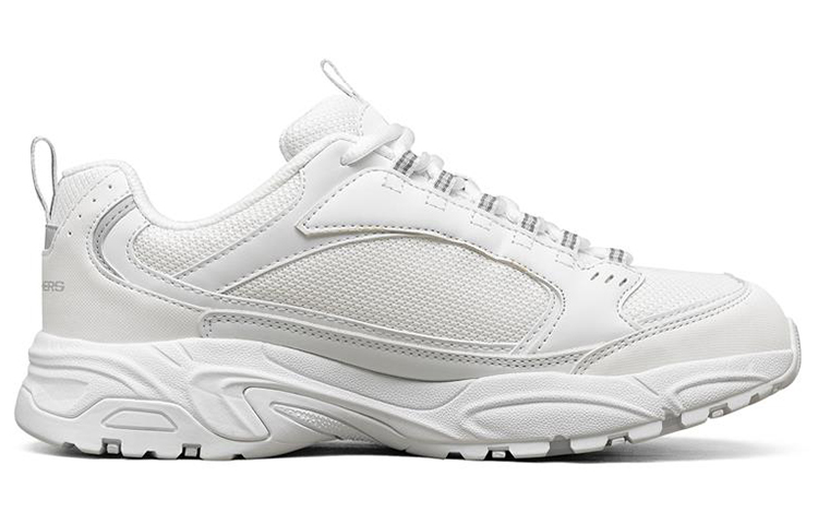 Order Skechers 白色低帮休闲鞋 999873-WHT