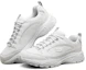 Lookbook Skechers 白色低帮休闲鞋 999873-WHT