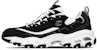 Skechers D'LITES Daddy Shoes 'White Black' 52675-BKW