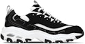 Order Skechers D'LITES Daddy Shoes 'White Black' 52675-BKW