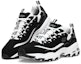 Lookbook Skechers D'LITES Daddy Shoes 'White Black' 52675-BKW
