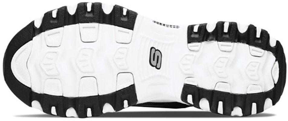 Skechers D'LITES Daddy Shoes 'White Black' 52675-BKW Purchase Skechers D'LITES Daddy Shoes 'White Black' 52675-BKW