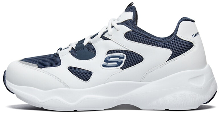 Skechers D'lites Low-Top Running Shoes White/Blue 999235-WNV Buy Skechers D'lites Low-Top Running Shoes White/Blue 999235-WNV