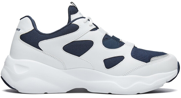Zapatillas Skechers D'lites Low-Top Blancas/Azules para Correr 999235-WNV Order Zapatillas Skechers D'lites Low-Top Blancas/Azules para Correr 999235-WNV