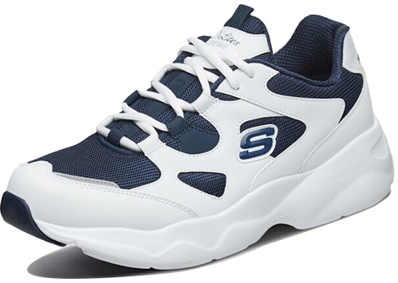 Zapatillas Skechers D'lites Low-Top Blancas/Azules para Correr 999235-WNV Lookbook Zapatillas Skechers D'lites Low-Top Blancas/Azules para Correr 999235-WNV