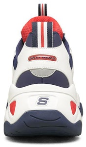 스케쳐스 디 라이트 로우탑 런닝화 (화이트/블루/레드) 237152-WNVR Shop 스케쳐스 디 라이트 로우탑 런닝화 (화이트/블루/레드) 237152-WNVR