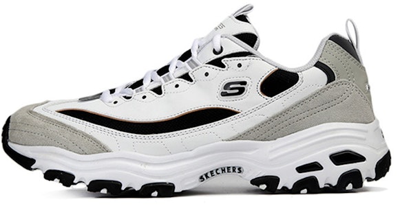 Skechers D'Lites 1.0 Sepatu Lari Rendah Putih/Abu-Abu 666114-WLGY Buy Skechers D'Lites 1.0 Sepatu Lari Rendah Putih/Abu-Abu 666114-WLGY
