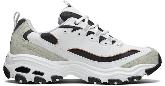 Skechers D'Lites 1.0 Sepatu Lari Rendah Putih/Abu-Abu 666114-WLGY Order Skechers D'Lites 1.0 Sepatu Lari Rendah Putih/Abu-Abu 666114-WLGY