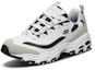 Lookbook Skechers D'Lites 1.0 Low Running Shoes White/Grey 666114-WLGY
