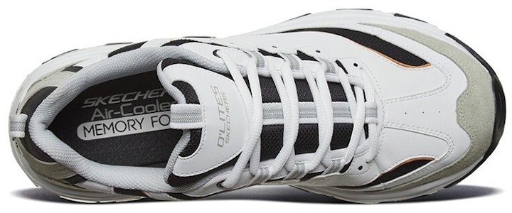 Skechers D'Lites 1.0 Sepatu Lari Rendah Putih/Abu-Abu 666114-WLGY Purchase Skechers D'Lites 1.0 Sepatu Lari Rendah Putih/Abu-Abu 666114-WLGY