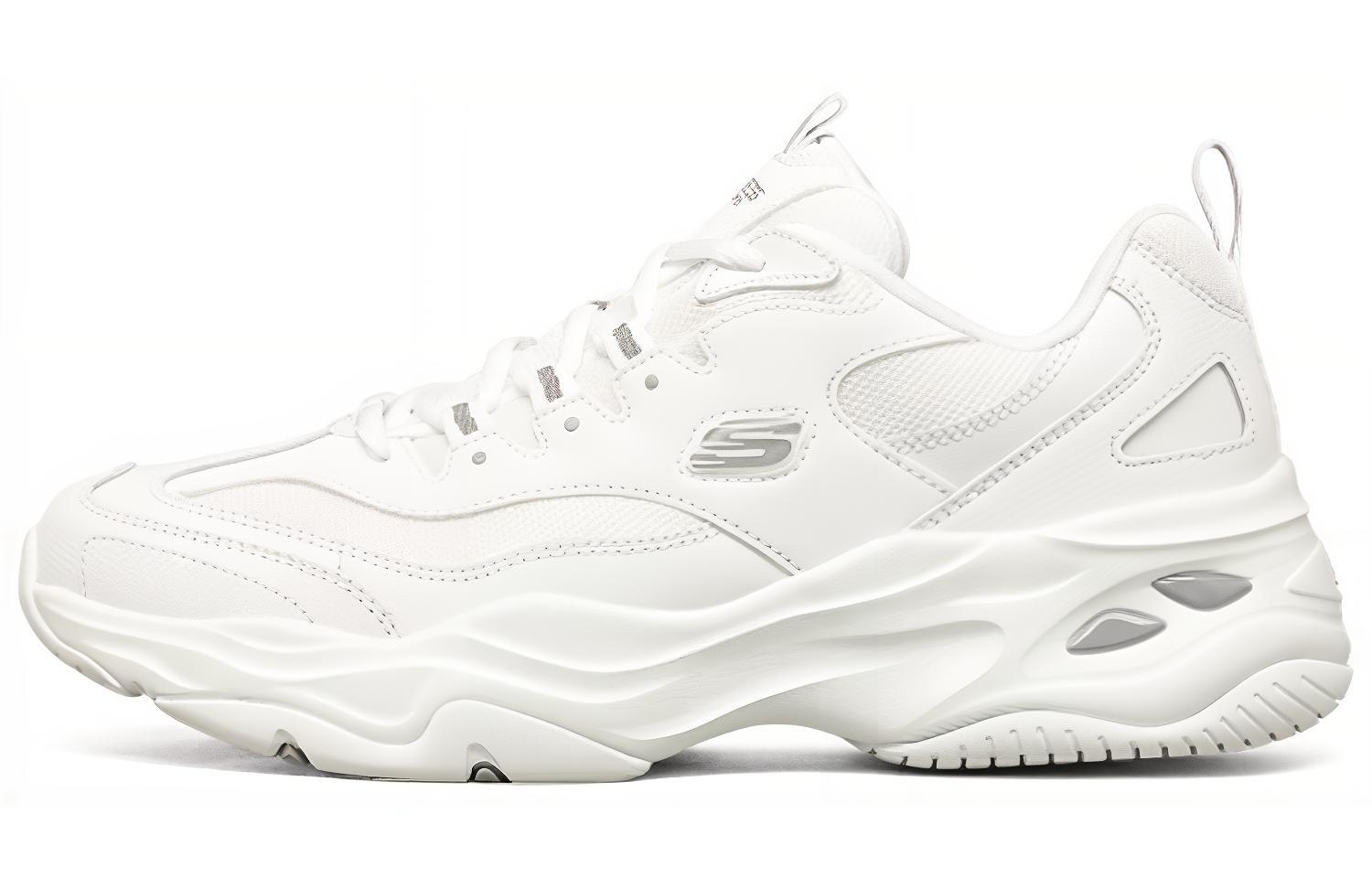 Skechers D'Lites low Shoes White 237226-WHT