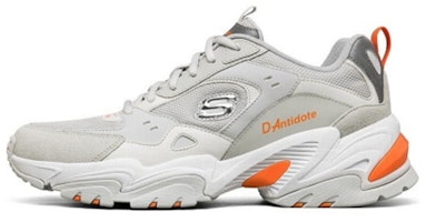 Skechers D'Lites Low Top 'Light Grey' 666164-LTGY Skechers D'Lites Low Top 'Light Grey' 666164-LTGY