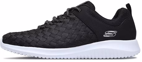 Skechers D'Lites Low-Top Women's 'Black' 12845-BKW Skechers D'Lites Low-Top Women's 'Black' 12845-BKW