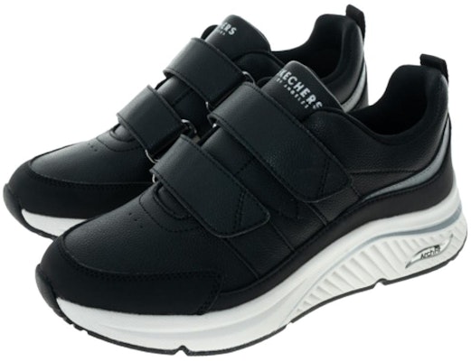 (W) Zapatillas Skechers Arch Fit S-Miles 'Negro Blanco'. 155571-BLK Lookbook (W) Zapatillas Skechers Arch Fit S-Miles 'Negro Blanco'. 155571-BLK