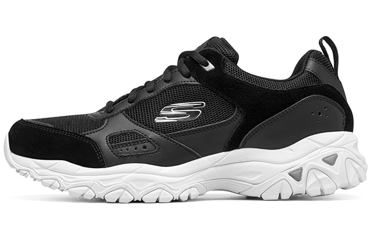 Skechers D'lites Running Shoes Black/Silver
