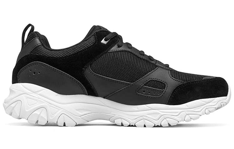 Skechers D'lites Running Shoes Black/Silver 圖 2