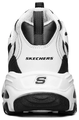 スケッチャーズ D'Lites ランニングシューズ 白/黒 52675-WBK Purchase スケッチャーズ D'Lites ランニングシューズ 白/黒 52675-WBK