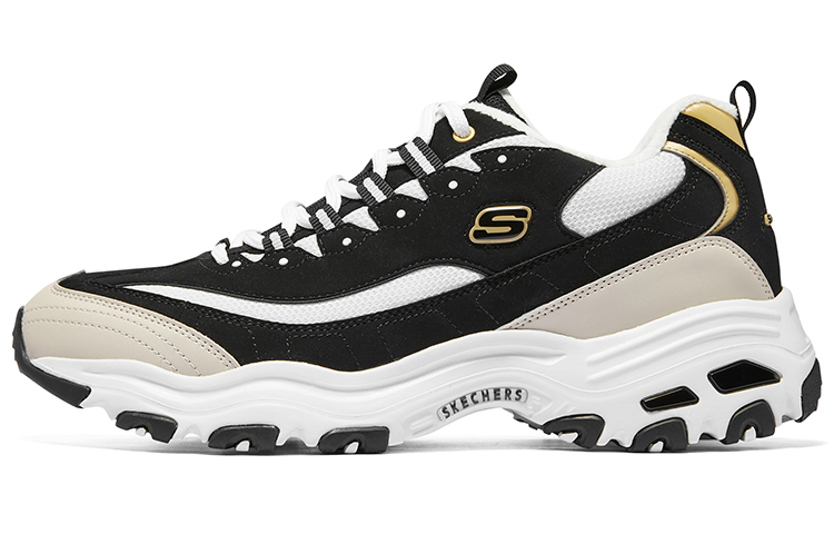 Buy Skechers D'lites Sneakers 'Black Beige White' 894268-BKGD