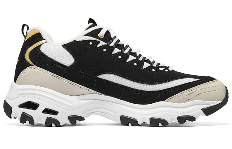 Order Skechers D'lites Sneakers 'Black Beige White' 894268-BKGD