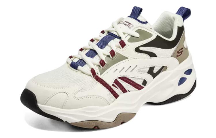 Lookbook 스케쳐스 딜라이트 스니커즈 '화이트 올리브 블랙' 894201-NTMT