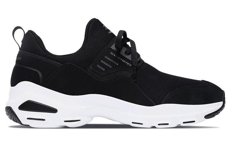 Order Skechers D'Lites Ultra 'Hitam Putih' 666059-BLK