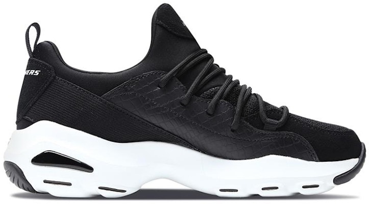Skechers D’Lite Ultra 低筒跑步鞋 黑白 Order Skechers D’Lite Ultra 低筒跑步鞋 黑白