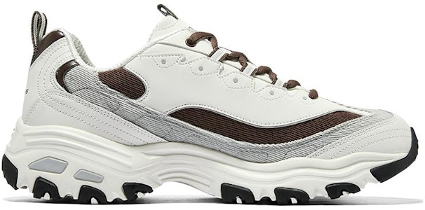 Sneaker Skechers D'Lites Varsity Spirit 'Putih Coklat Kelabu' 894282-OWBR Order Sneaker Skechers D'Lites Varsity Spirit 'Putih Coklat Kelabu' 894282-OWBR