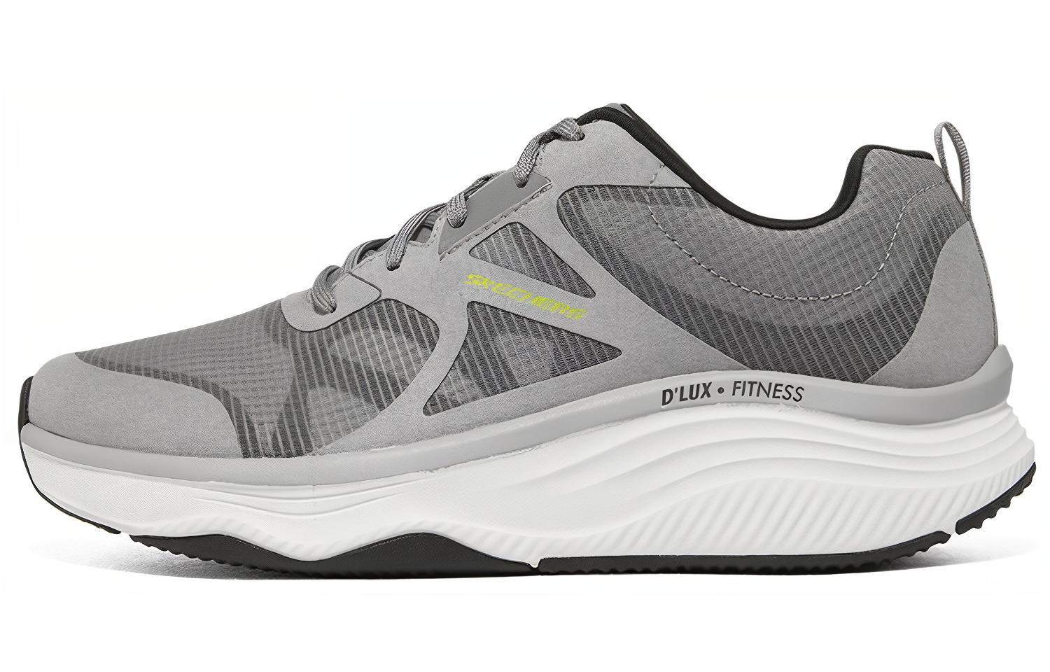 Skechers D'Lux Fitness 'Black Gray' 232357-GYBK