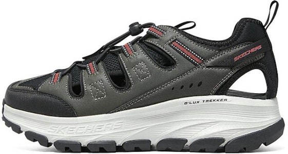 Skechers D'Lux Trekker Sandal 'Hitam Hijau' 237581-OLBK Buy Skechers D'Lux Trekker Sandal 'Hitam Hijau' 237581-OLBK