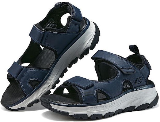 스케쳐스 디럭스 트레커 샌들 (네이비) 237580-NVBK Shop 스케쳐스 디럭스 트레커 샌들 (네이비) 237580-NVBK
