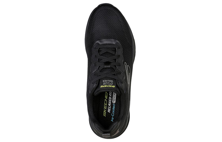 Lookbook Skechers D‘lux Walker Scrambler 低筒 運動休閒鞋 男款 黑