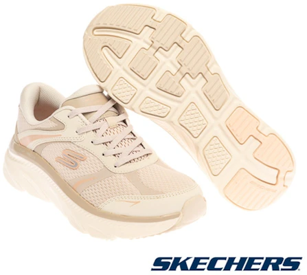 Skechers D''LUX Walker 3.0 Sepatu Kasual 150392NAT Details for Skechers D''LUX Walker 3.0 Sepatu Kasual 150392NAT