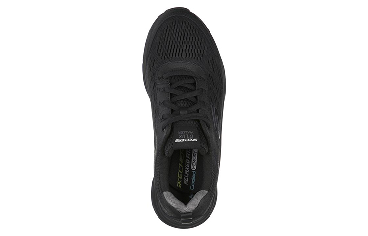 Lookbook Skechers D'Lux Walker 'Black Low-Top' 232044-BBK