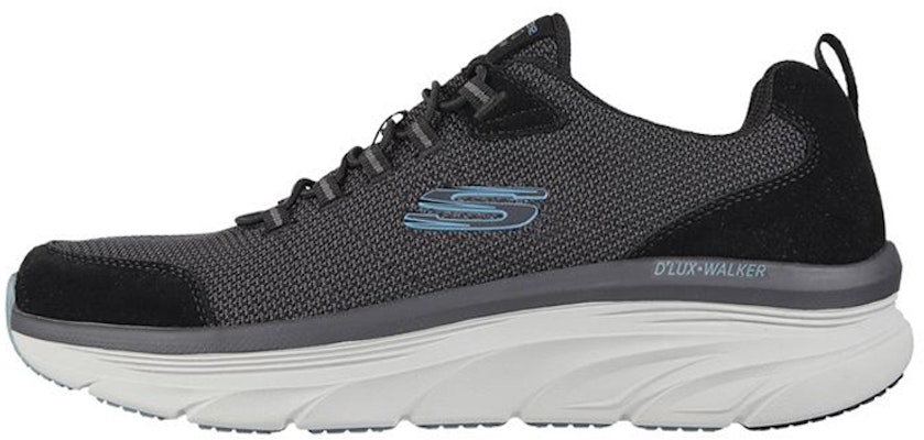 Skechers D'Lux Walker 'Black Low-Top Casual' 232263-BLK Buy Skechers D'Lux Walker 'Black Low-Top Casual' 232263-BLK