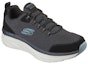 Lookbook Skechers D'Lux Walker 'Hitam Low-Top Kasual' 232263-BLK