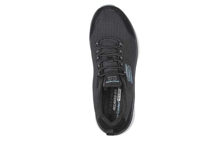 Shop Skechers D'Lux Walker 'Black Low-Top Casual' 232263-BLK