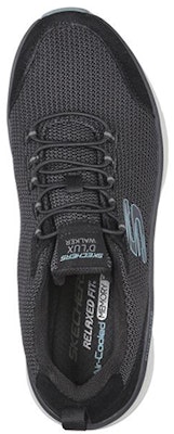 Skechers D'Lux Walker 'Black Low-Top Casual' 232263-BLK Shop Skechers D'Lux Walker 'Black Low-Top Casual' 232263-BLK