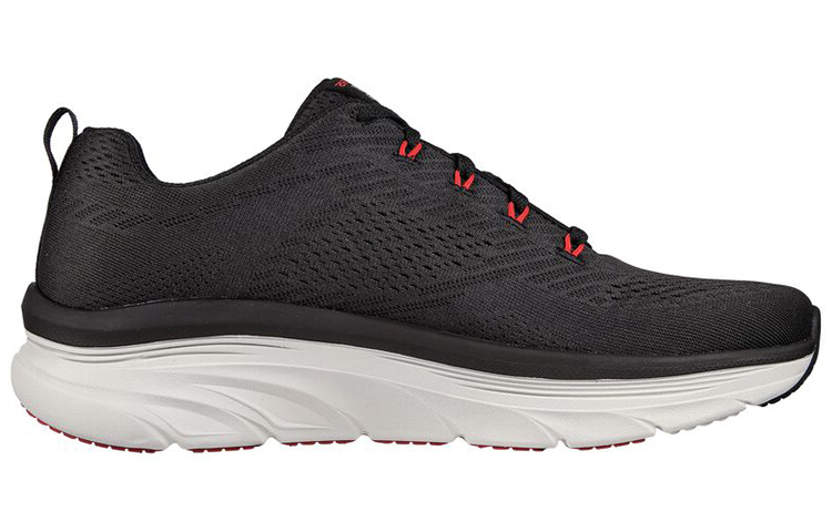 Order Skechers D'Lux Walker 'Black Red' 232364-BKRD