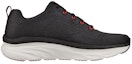 Order Skechers D'Lux Walker 'Hitam Merah' 232364-BKRD