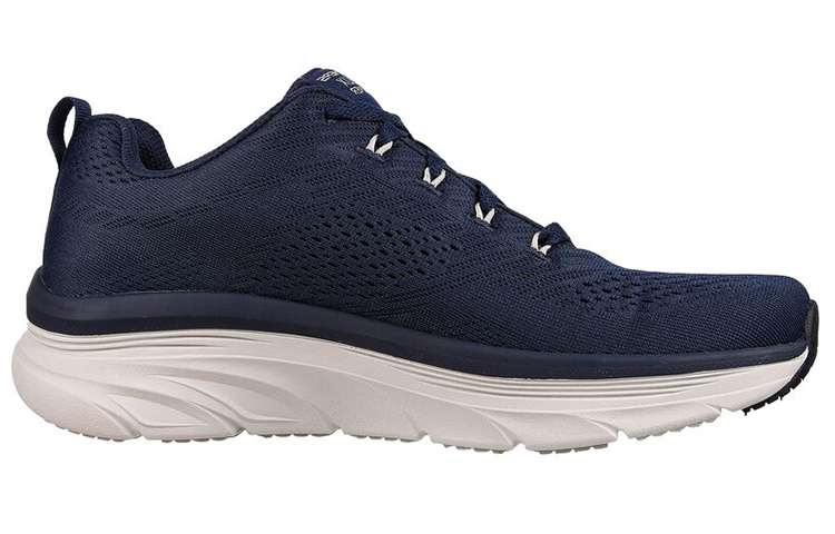 Lookbook Skechers D'lux Walker 低幫輕便運動休閒鞋 藍