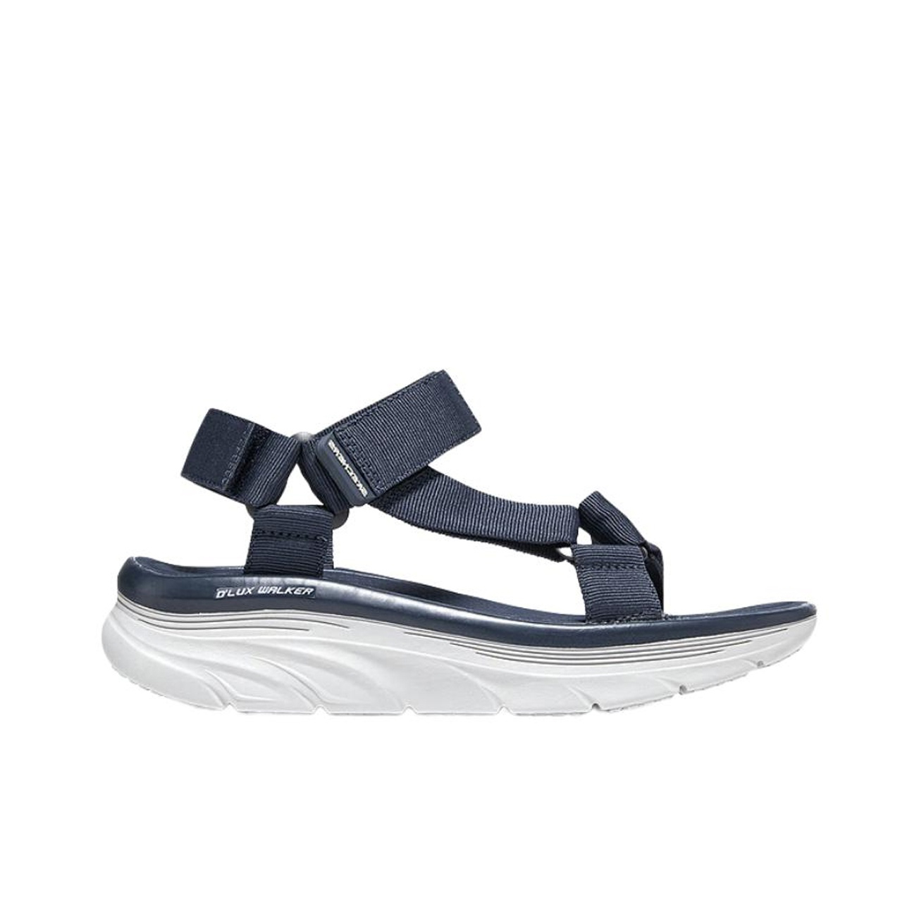 Order Skechers D'lux Walker 防滑 耐磨 運動涼鞋 男款 藍白