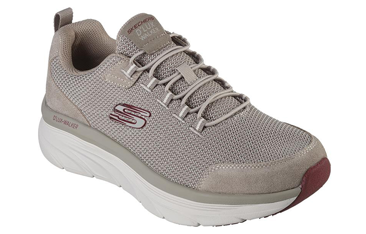 Lookbook Skechers D'Lux Walker 'Grey Brown' 232263-TPE