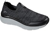 Lookbook Skechers D'lux Walker 'Peningkatan Pantas Hitam Putih' 232163-BKW