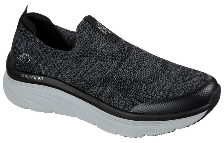 Lookbook Skechers D'lux Walker 'Quick Upgrade Black White' 232163-BKW
