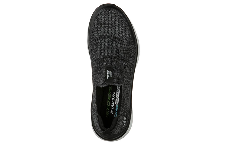 Shop Skechers D'lux Walker 'Quick Upgrade Black White' 232163-BKW