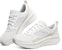 Skechers D'Lux Walker 'Putih Kasual Bernafas' 232363-WHT