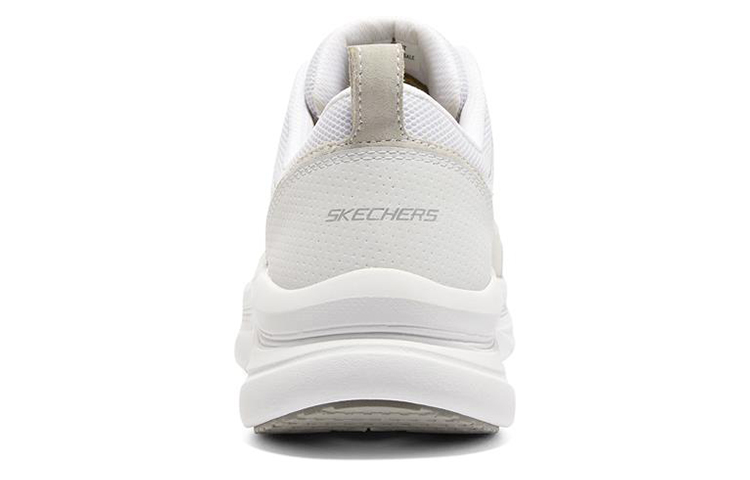 Shop Skechers D'Lux Walker 'White Breathable Casual' 232363-WHT